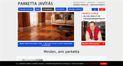 Desktop Screenshot of parkettajavitas.info